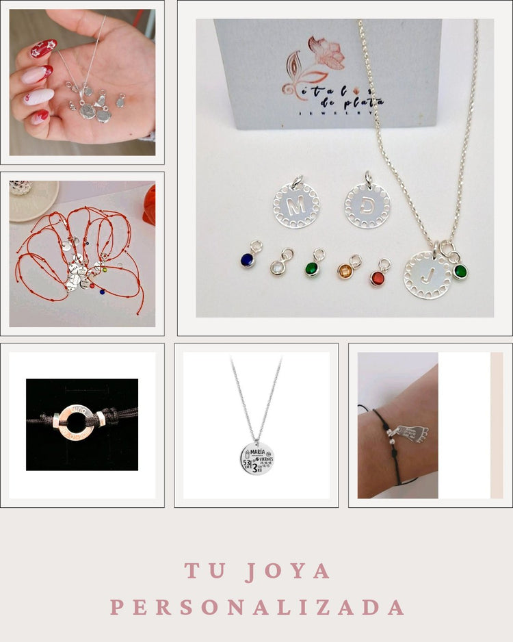 Joyas de Plata Personalizadas | Pétalos de Plata